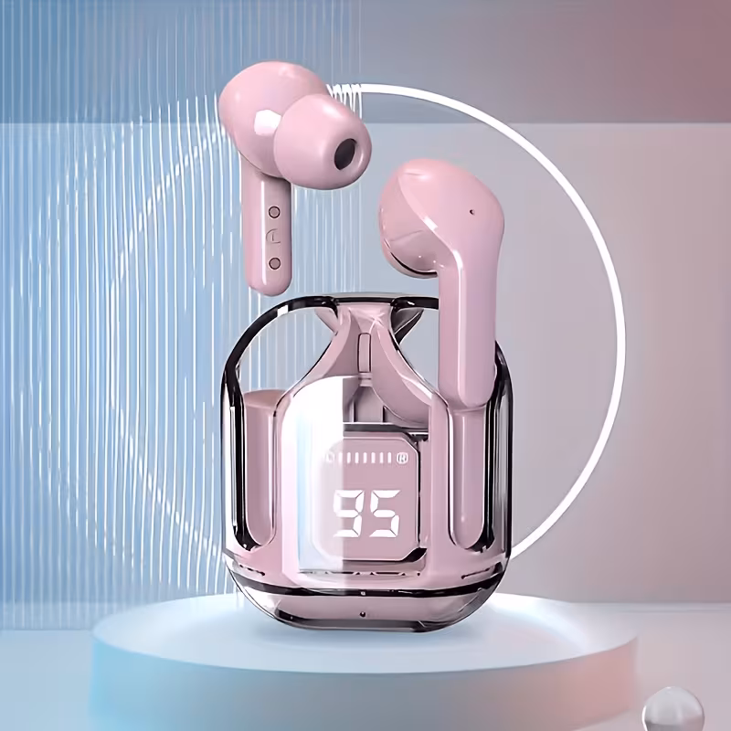 Mini Wireless Earbuds with LED Charging Case
