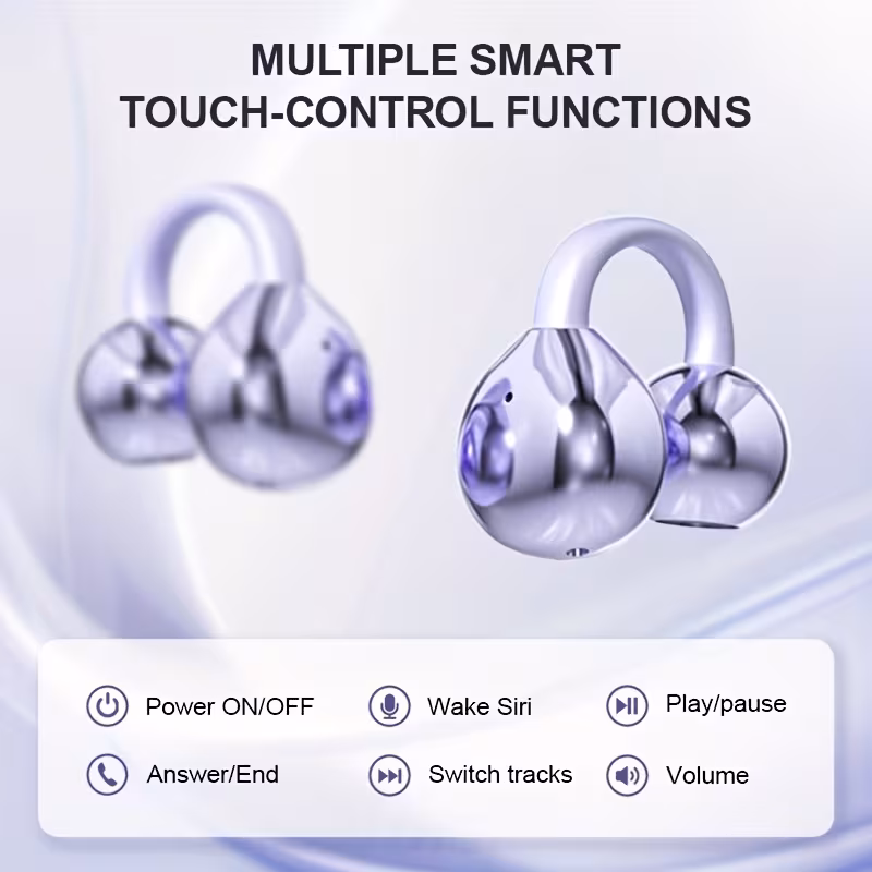 🔥 Hot Sale 70% OFF - Open-Ear Clip-On Wireless Earbuds
