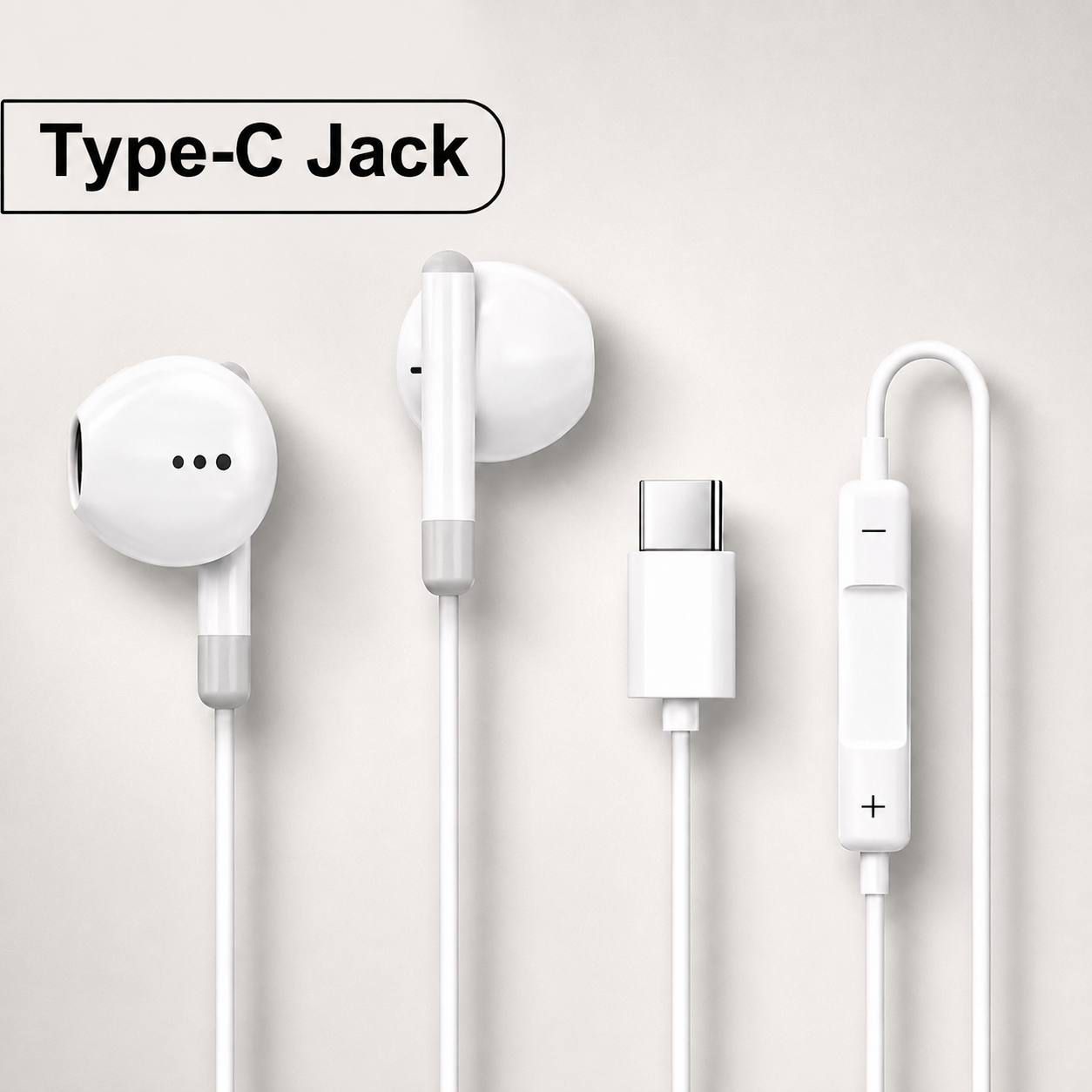 🔥 Hot Sale 70% OFF - 🎧 USB-C Wired Earbuds with Microphone