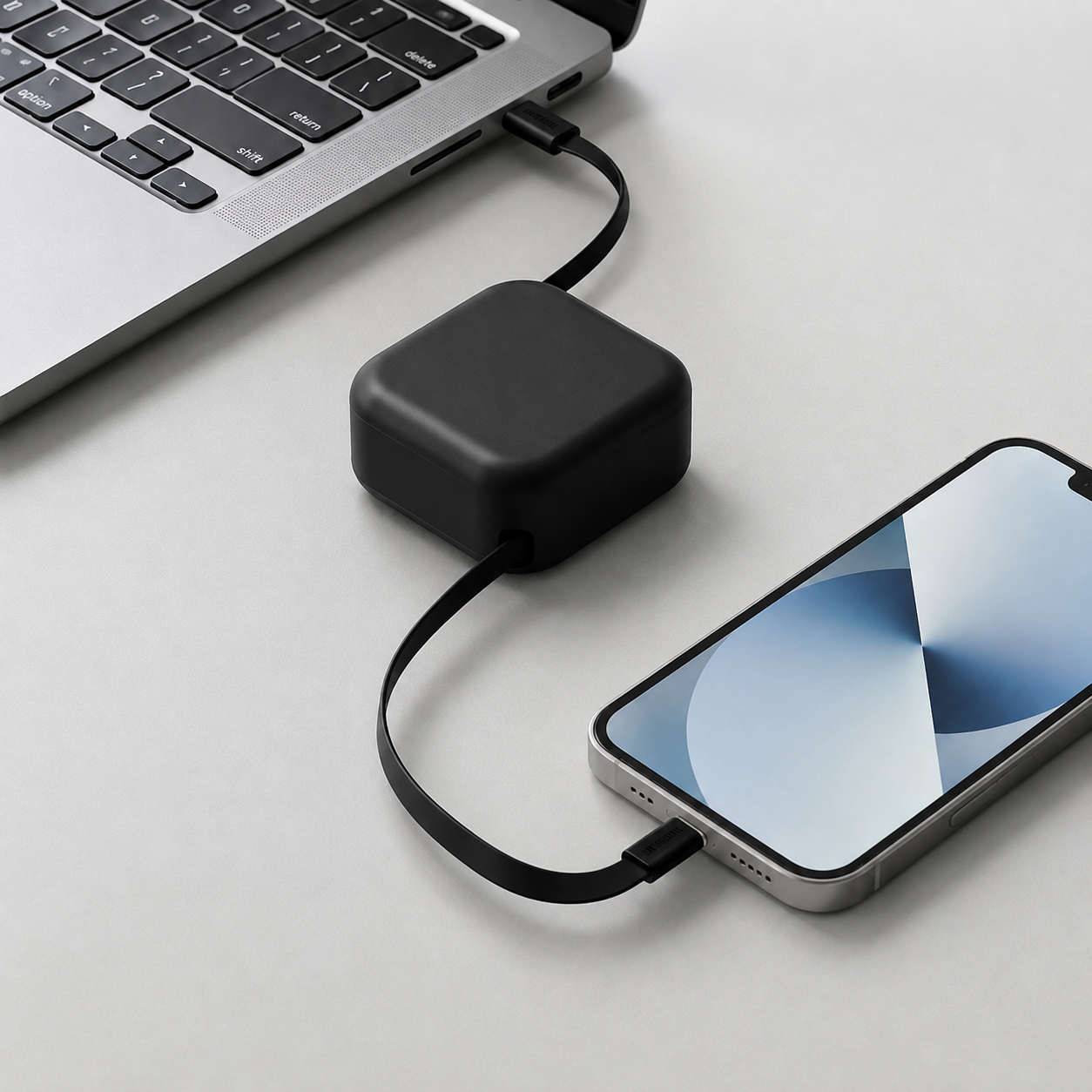 🔥 Today 70% OFF - 240W Mountable Retractable USB-C Cable