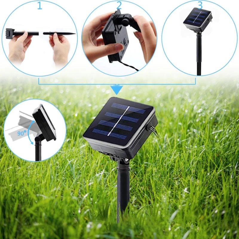 🔥80% OFF - 🔥Water Drop Solar Lights