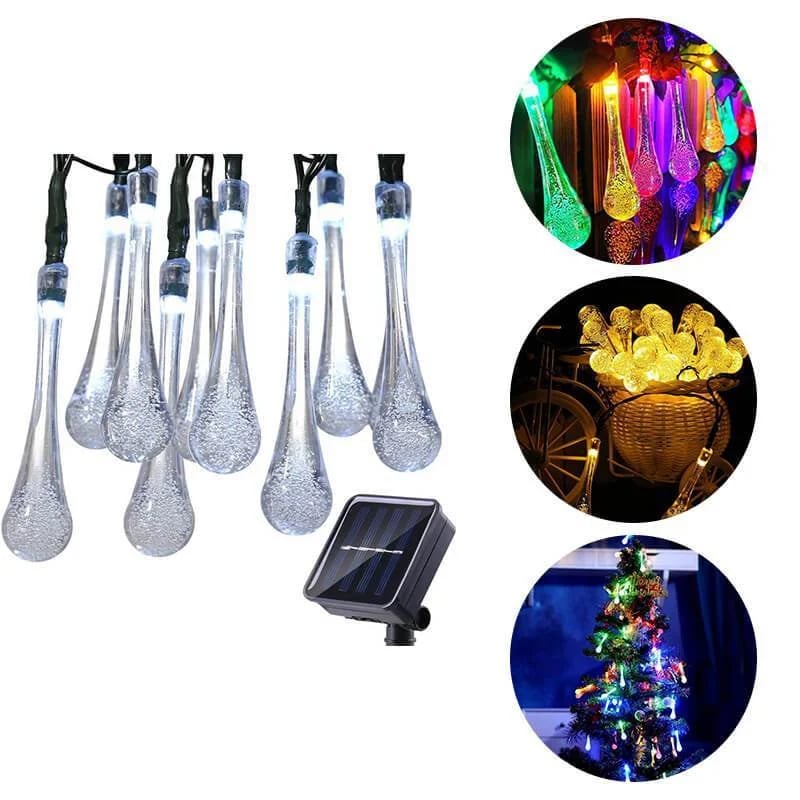 🔥80% OFF - 🔥Water Drop Solar Lights