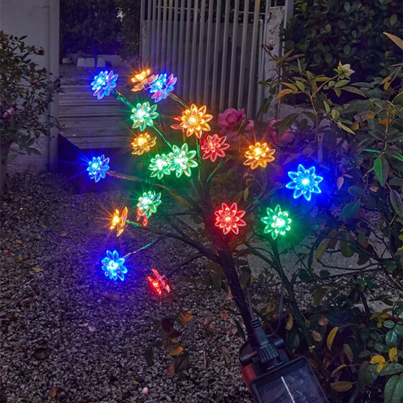 🔥Hot Sale-80% OFF🔥-Outdoor Solar Lotus Light 🌷