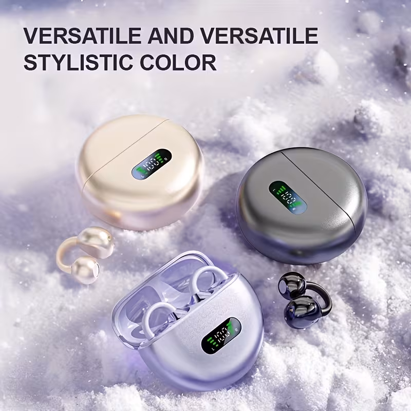 🔥 Hot Sale 70% OFF - Open-Ear Clip-On Wireless Earbuds