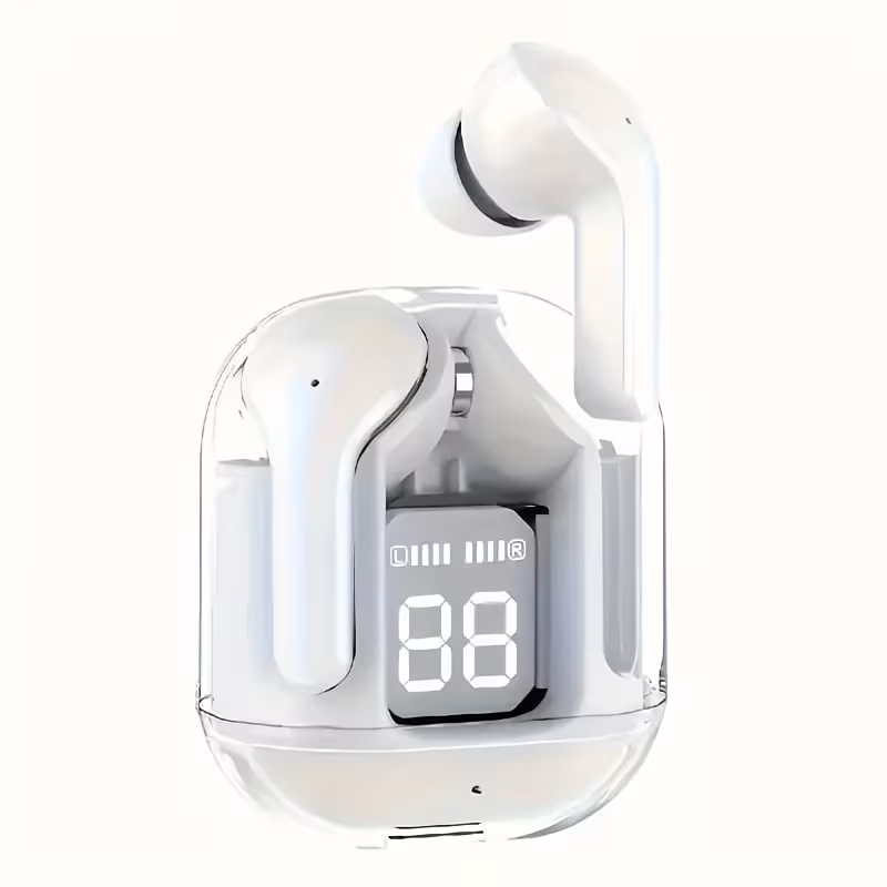 Mini Wireless Earbuds with LED Charging Case
