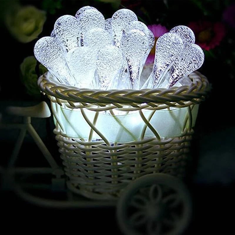 🔥80% OFF - 🔥Water Drop Solar Lights