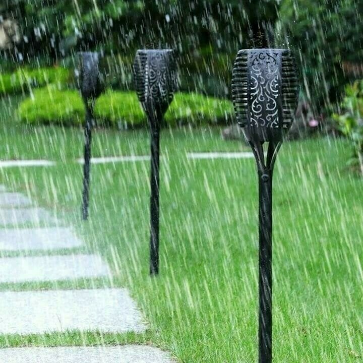 80% OFF🔥Flame Solar Garden Lights