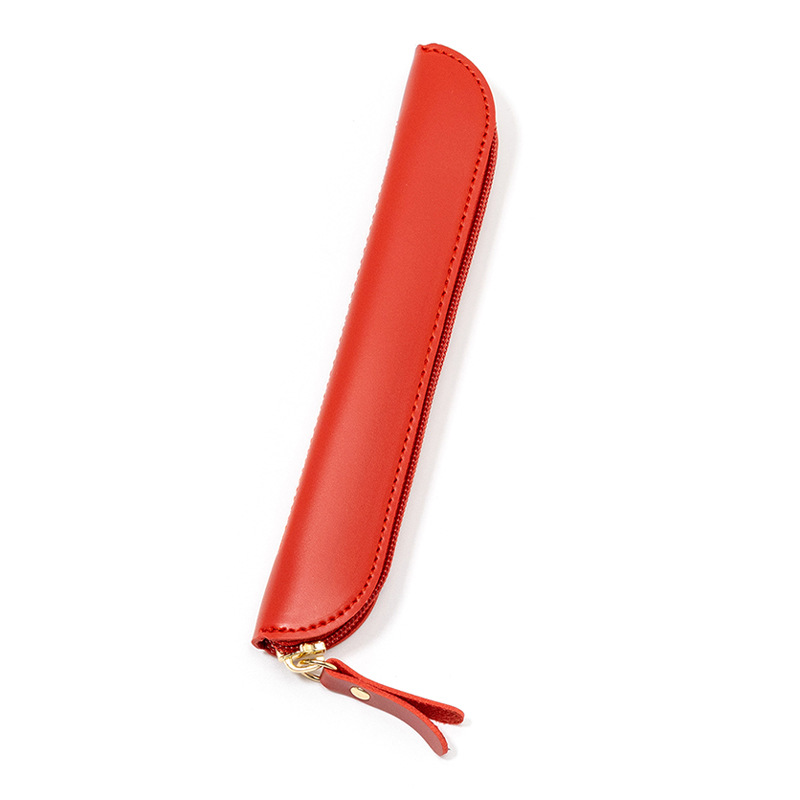 Small PU Leather Pencil Case