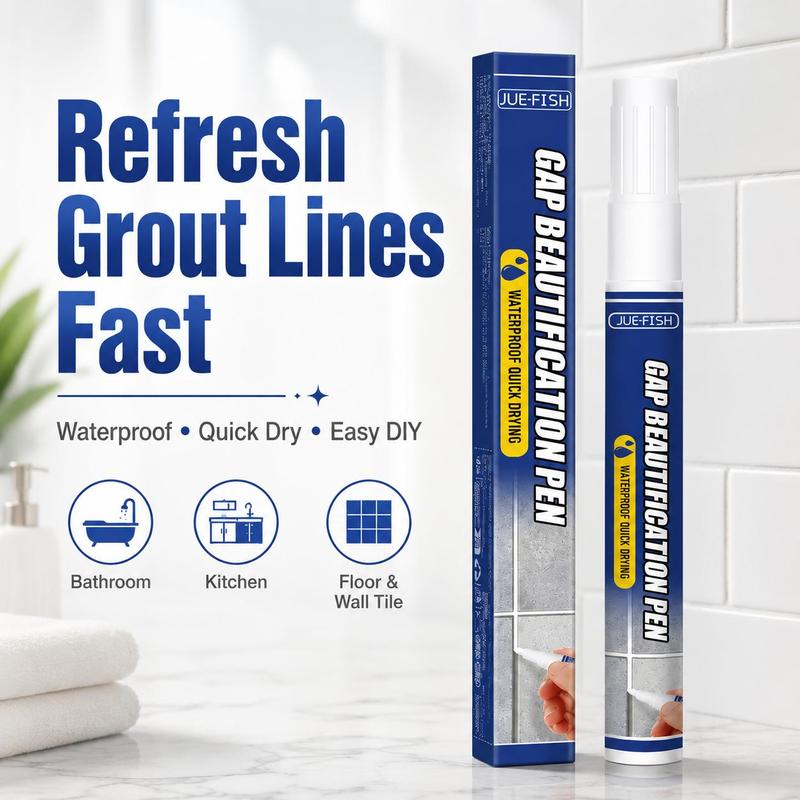 🖌️Tile Grout Repair Marker Pen✨ Renew Your Tile Grout in Seconds – Waterproof, Precision Marker for Home Renovation! ✨