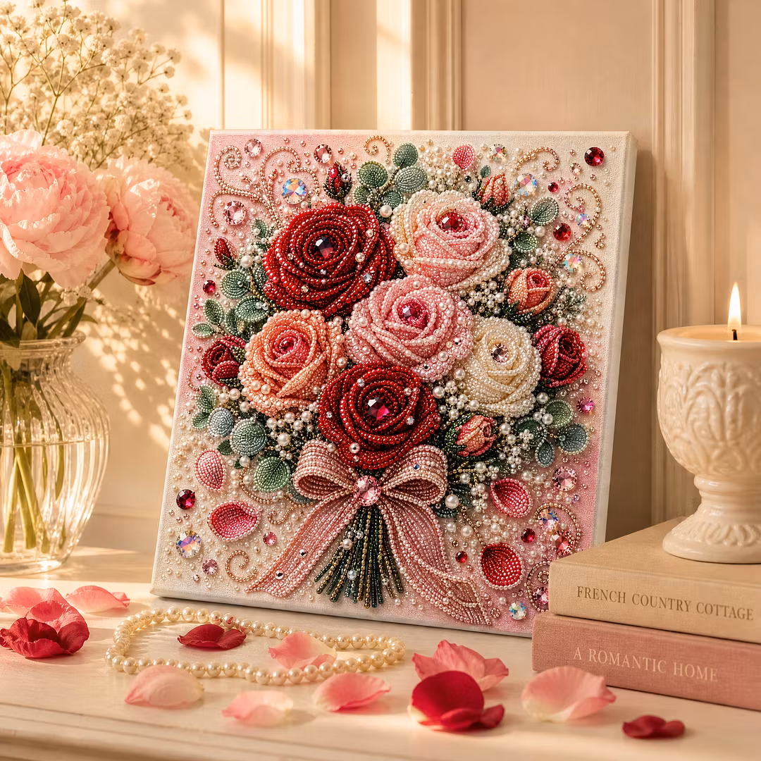 🔥Last Day Promotion 50% OFF丨Flower Pearl DIY