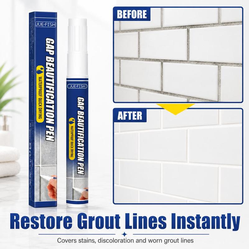 🖌️Tile Grout Repair Marker Pen✨ Renew Your Tile Grout in Seconds – Waterproof, Precision Marker for Home Renovation! ✨