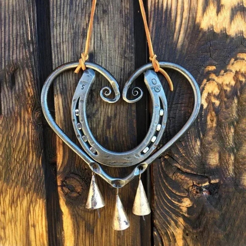 100% Handmade | The Horseshoe Heart Wind Chime ❤ (Handmade by Jordan Maynard)