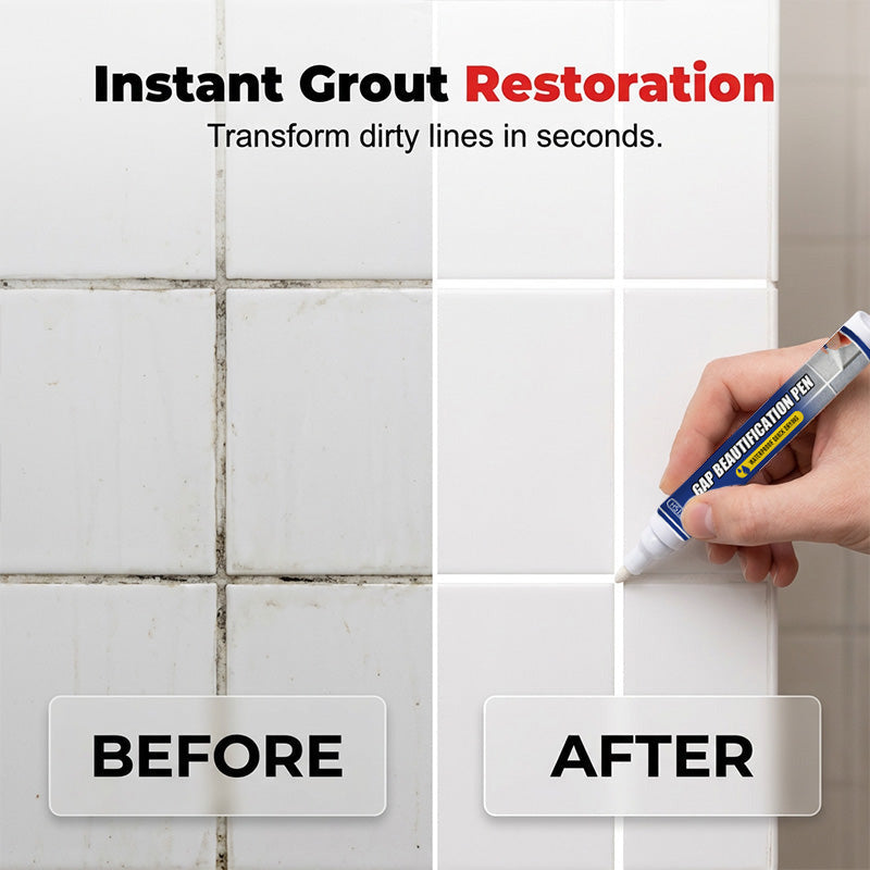 🖌️Tile Grout Repair Marker Pen✨ Renew Your Tile Grout in Seconds – Waterproof, Precision Marker for Home Renovation! ✨