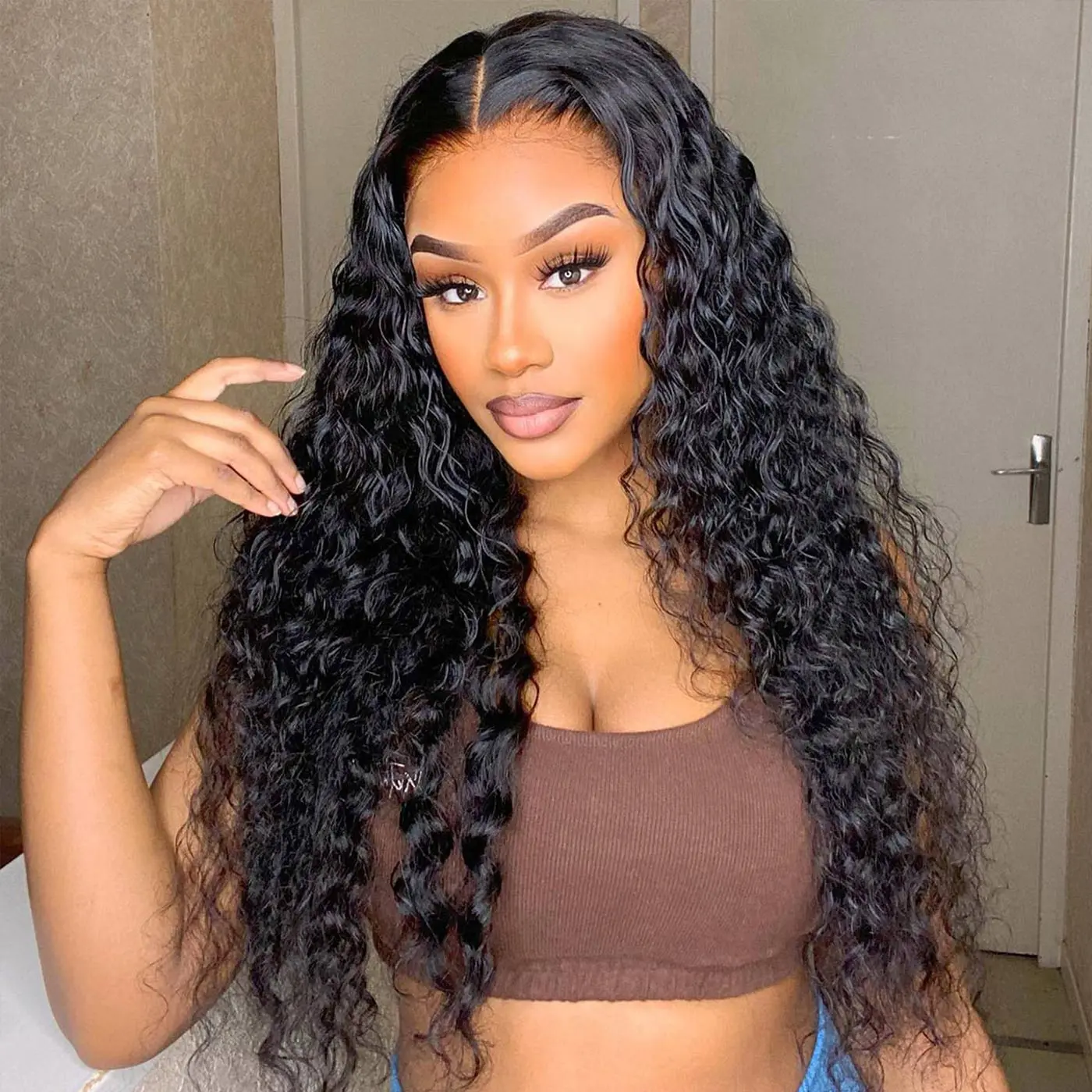 [Free Upgraded] viv HAIR Wear And Go Glueless Wigs Pre Cut 7x5 HD Straight Lace Human Hair Wigs Pre Bleached Tiny Knots Beginner Friendly#SummerVibes