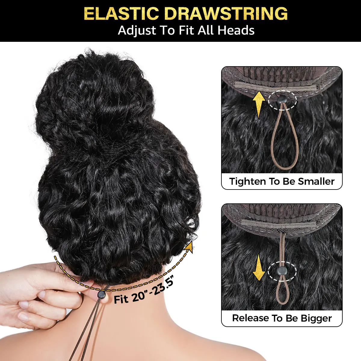  viv HAIR Full Burmese Curly 13x6 Lace Frontal Glueless Wigs # 4 Chocolate Brown Color 220% Density Water Wave Virgin Human Hair Wigs Pre Plucked Natural Hairline # SummerVibes
