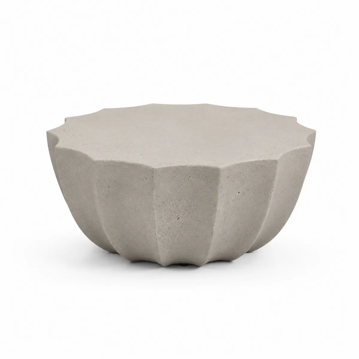 Stolik Betonowy Szary 80 cm-Zengloweu