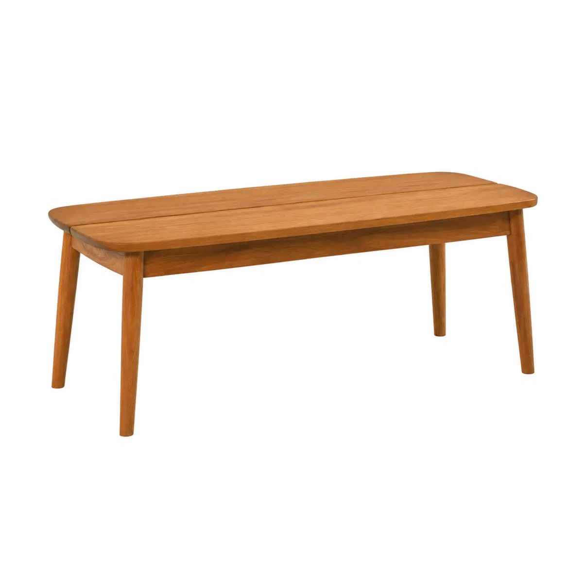 Stolik kawowy ogrodowy drewniany 120x50x45 cm-Zengloweu