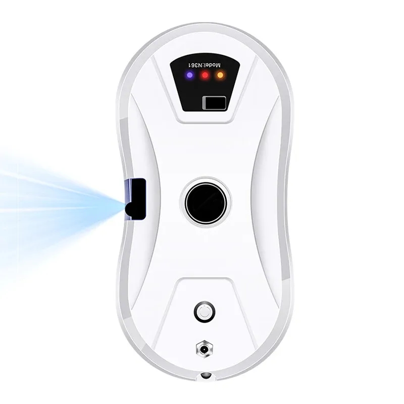 Miumustore Window Cleaning Robot: Automatic Water Spray Function, Drop-Proof, Magnetic Glass Cleaning Machine for Home Use