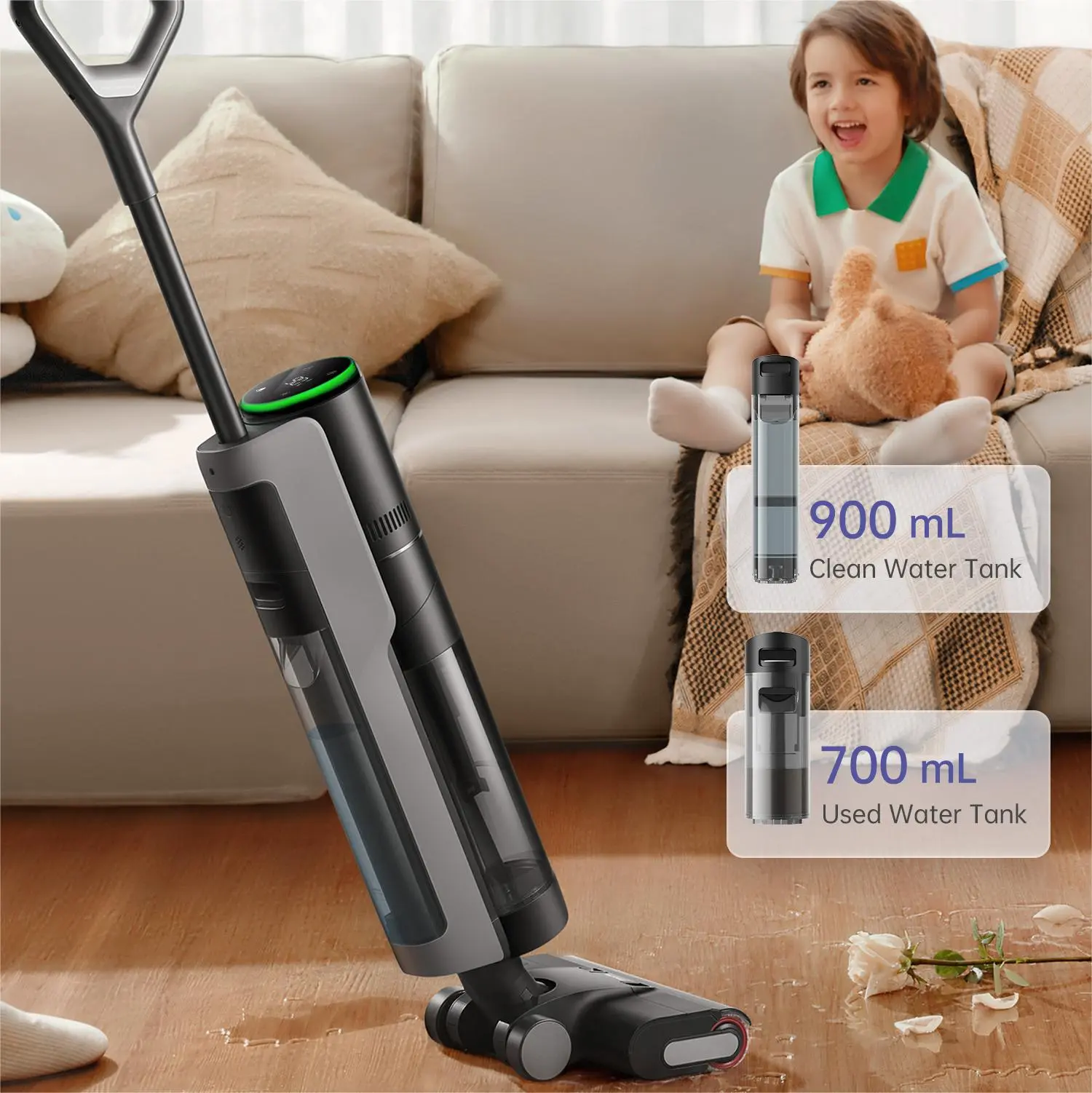 DREAME H12 PRO Cordless Wet Dry Vacuum Cleaner