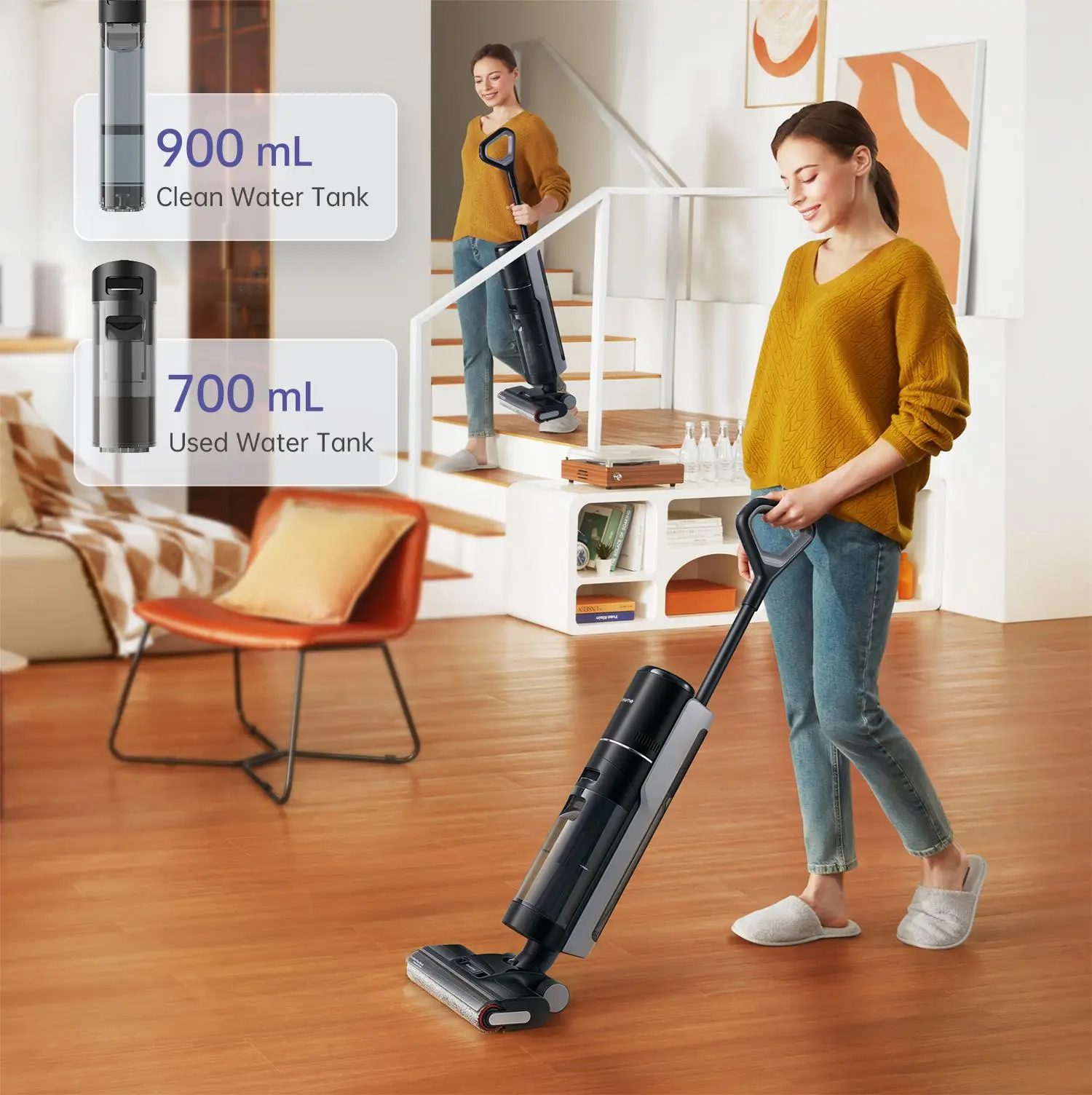 DREAME H12 PRO Cordless Wet Dry Vacuum Cleaner