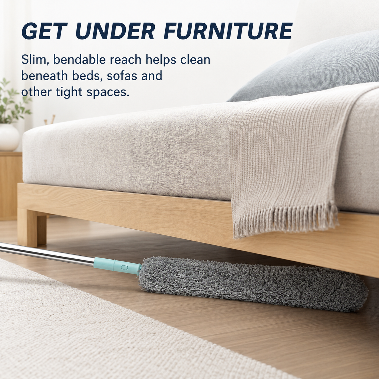 Flexible Microfiber Gap Duster