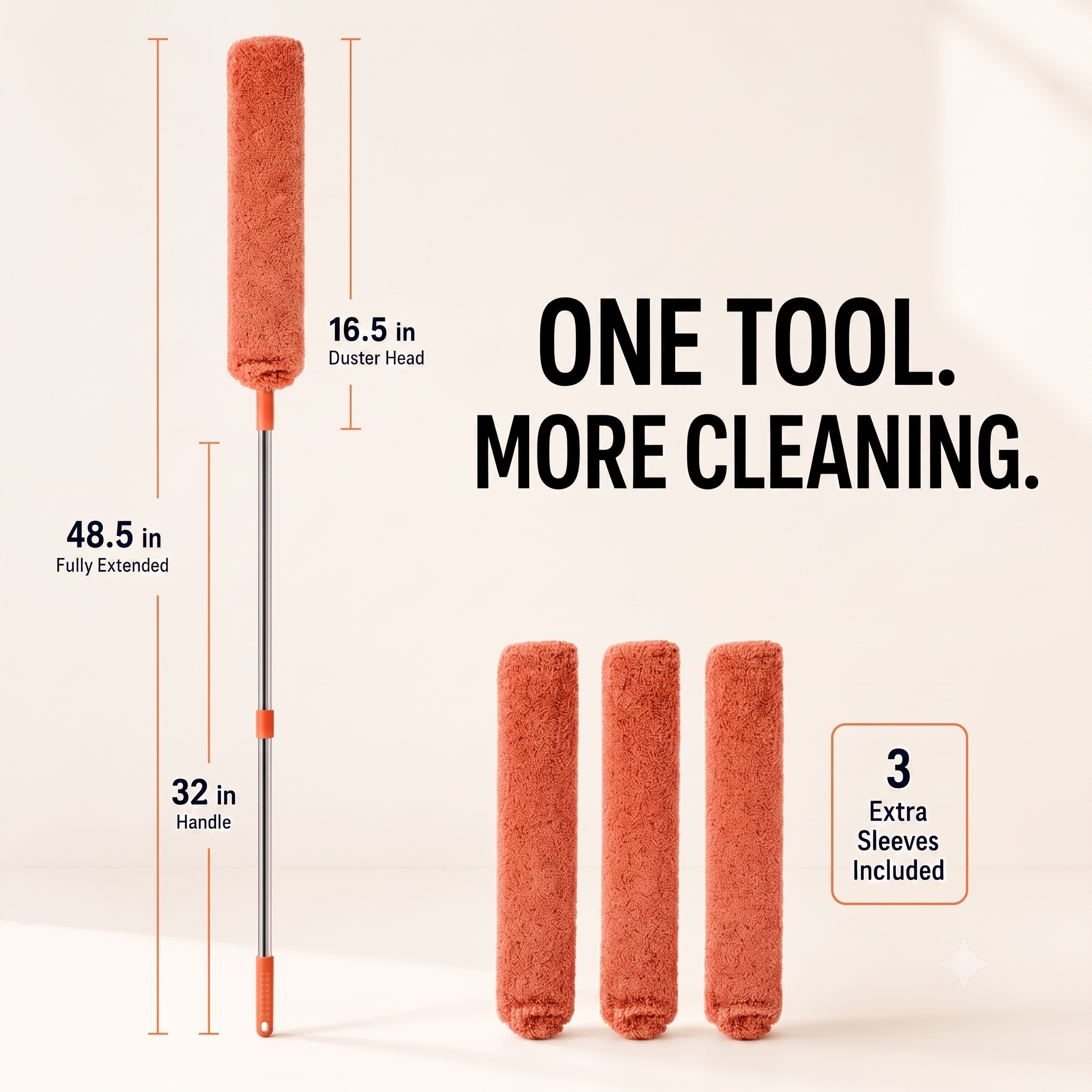 Flexible Microfiber Gap Duster
