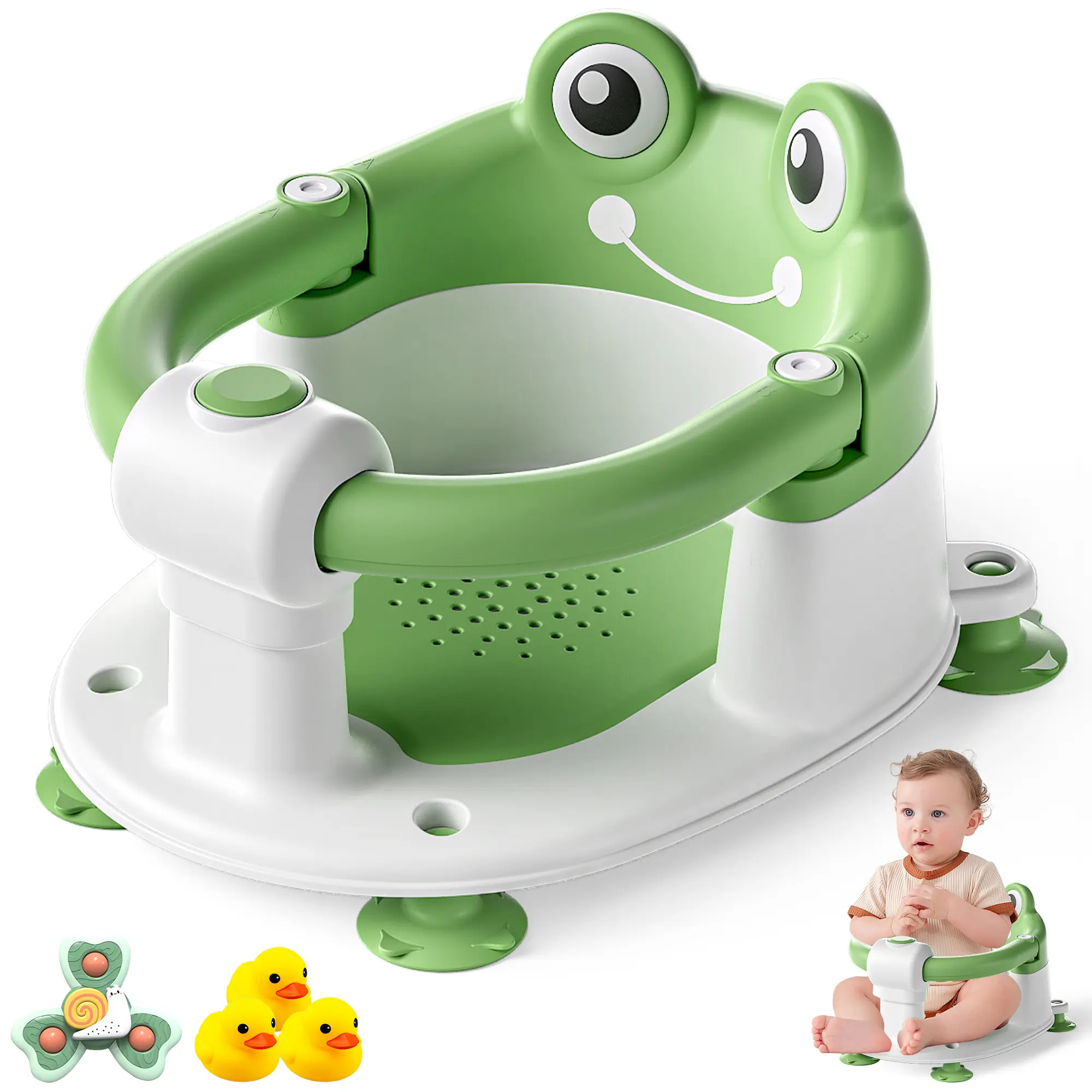 Miumustore Foldable Baby Bath Chair