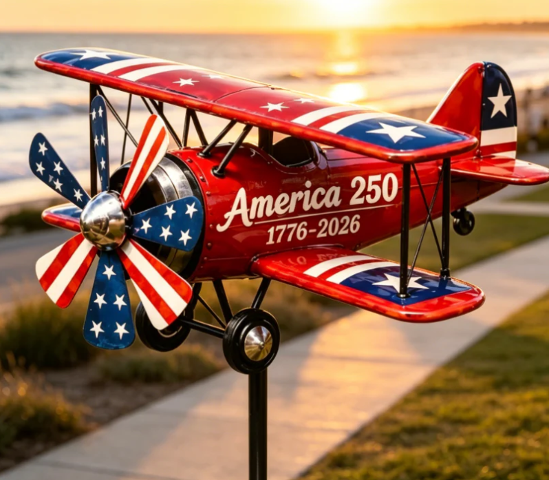 🔥 Limited time 49% OFF 🔥 USA  “Liberty Windmill” Patriotic Garden Wind Spinner - ✈️ (Free Delivery Fee)