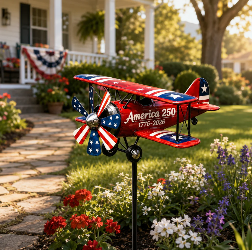 🔥 Limited time 49% OFF 🔥 USA  “Liberty Windmill” Patriotic Garden Wind Spinner - ✈️ (Free Delivery Fee)