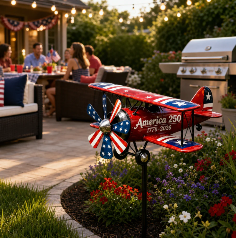 🔥 Limited time 49% OFF 🔥 USA  “Liberty Windmill” Patriotic Garden Wind Spinner - ✈️ (Free Delivery Fee)