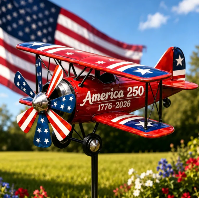 🔥 Limited time 49% OFF 🔥 USA  “Liberty Windmill” Patriotic Garden Wind Spinner - ✈️ (Free Delivery Fee)