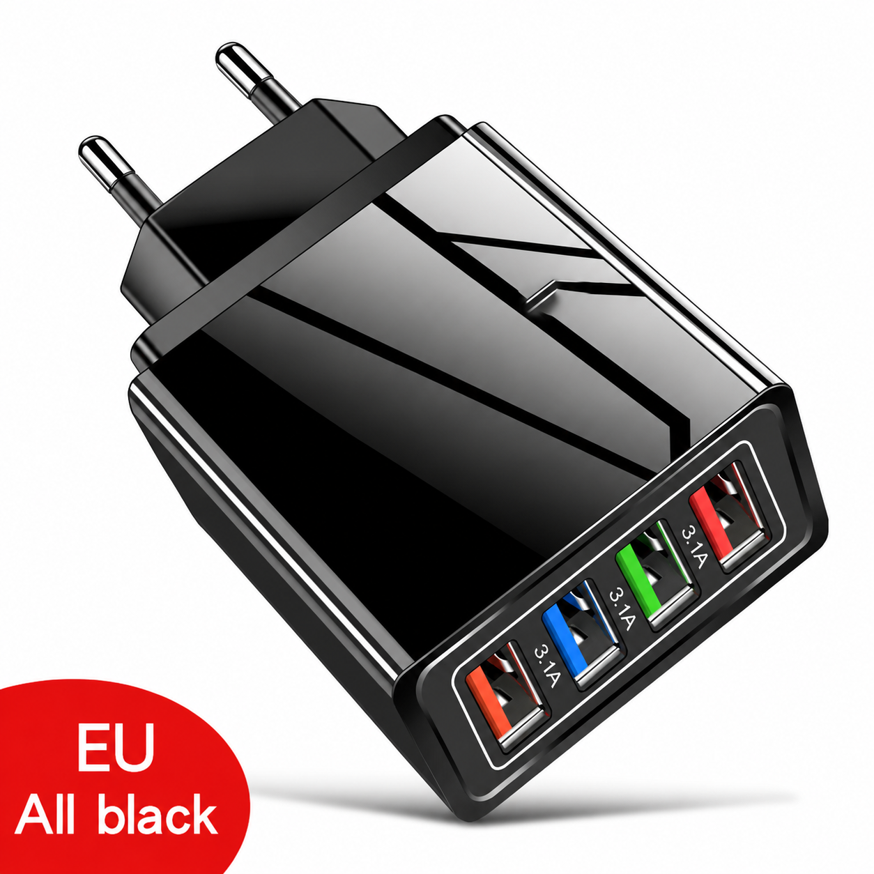 Improve Your Phone's Battery Life⚡4-in-1 Travel Charger🚀 Make your 4-year-old smartphone charge faster than a new one