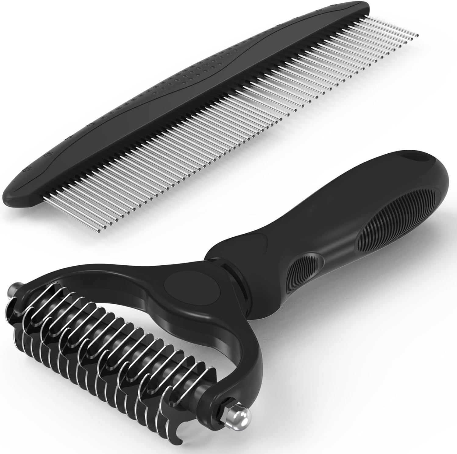 Gentle Pet Hair Remover Comb – Easy Dematting Brush for a Softer, Cleaner Coat