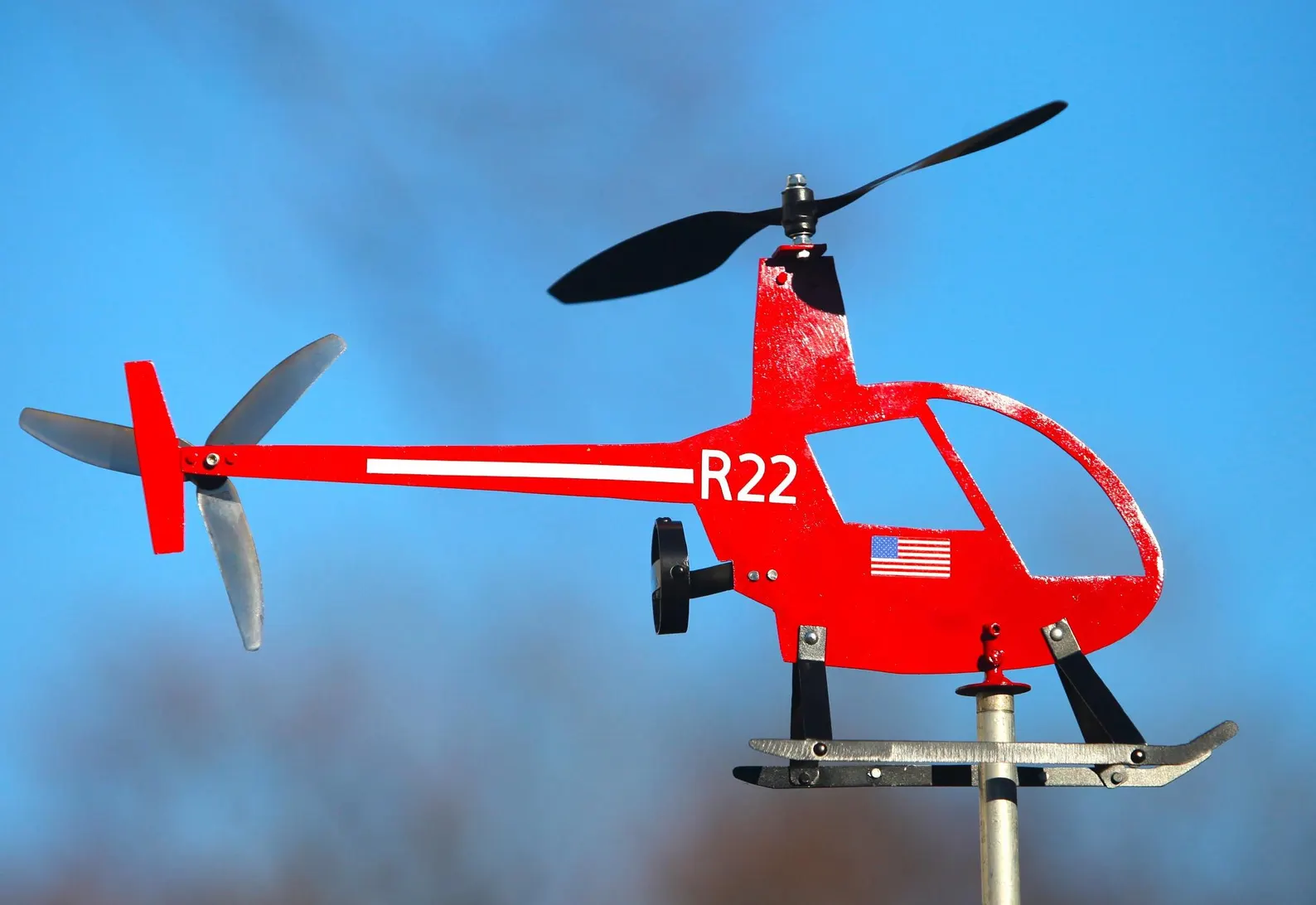 Personalized Civil Aviation Plane Family Model Outdoor Patio Decor Stake