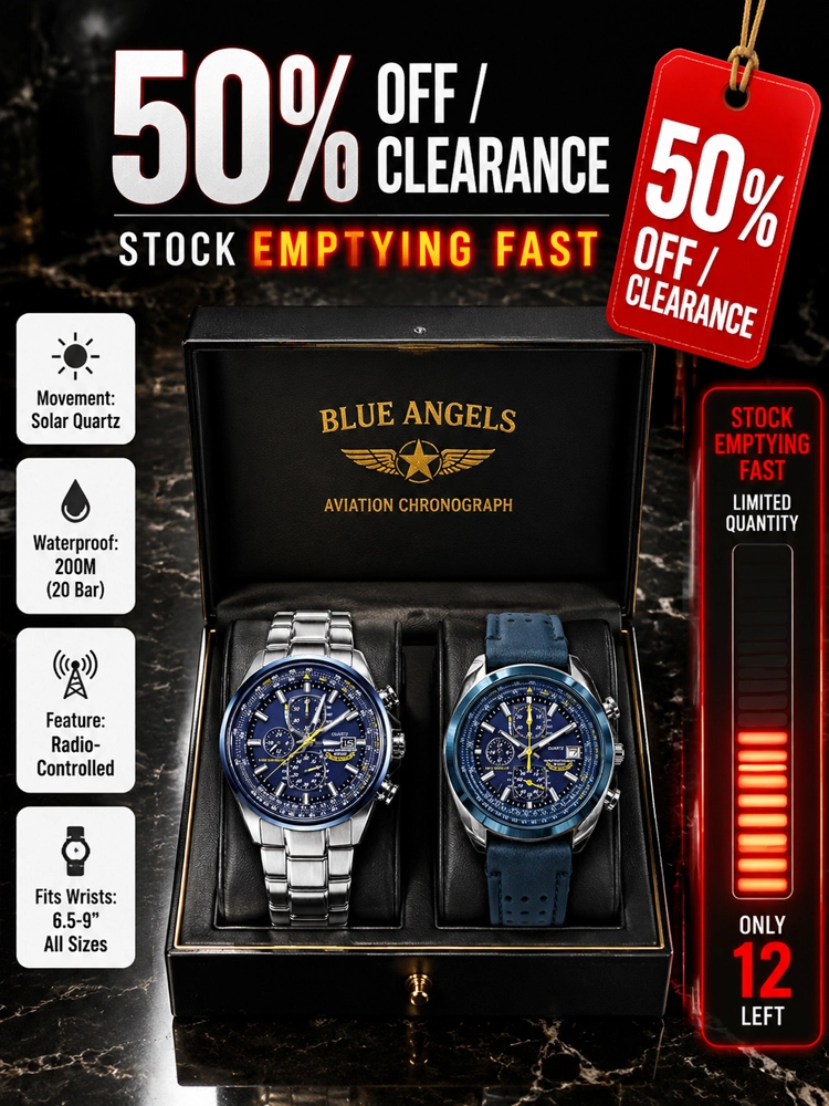 Emergency Clearance: New York Boutique Pilot Watch | Only for the First 100!