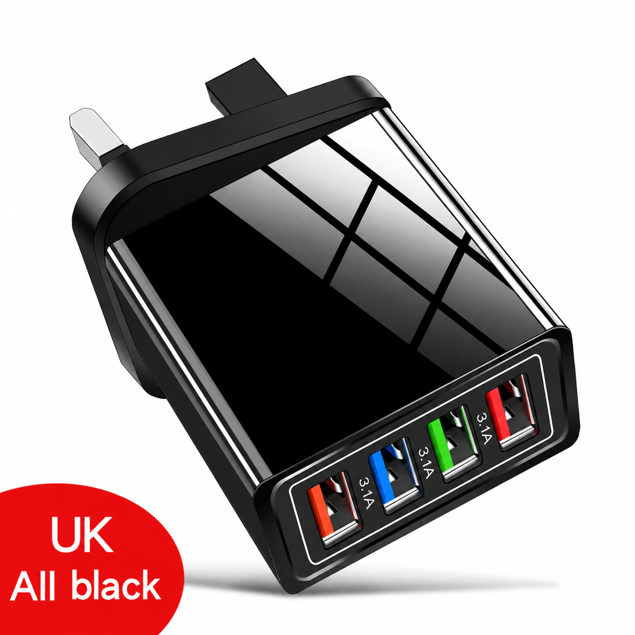 Improve Your Phone's Battery Life⚡4-in-1 Travel Charger🚀 Make your 4-year-old smartphone charge faster than a new one