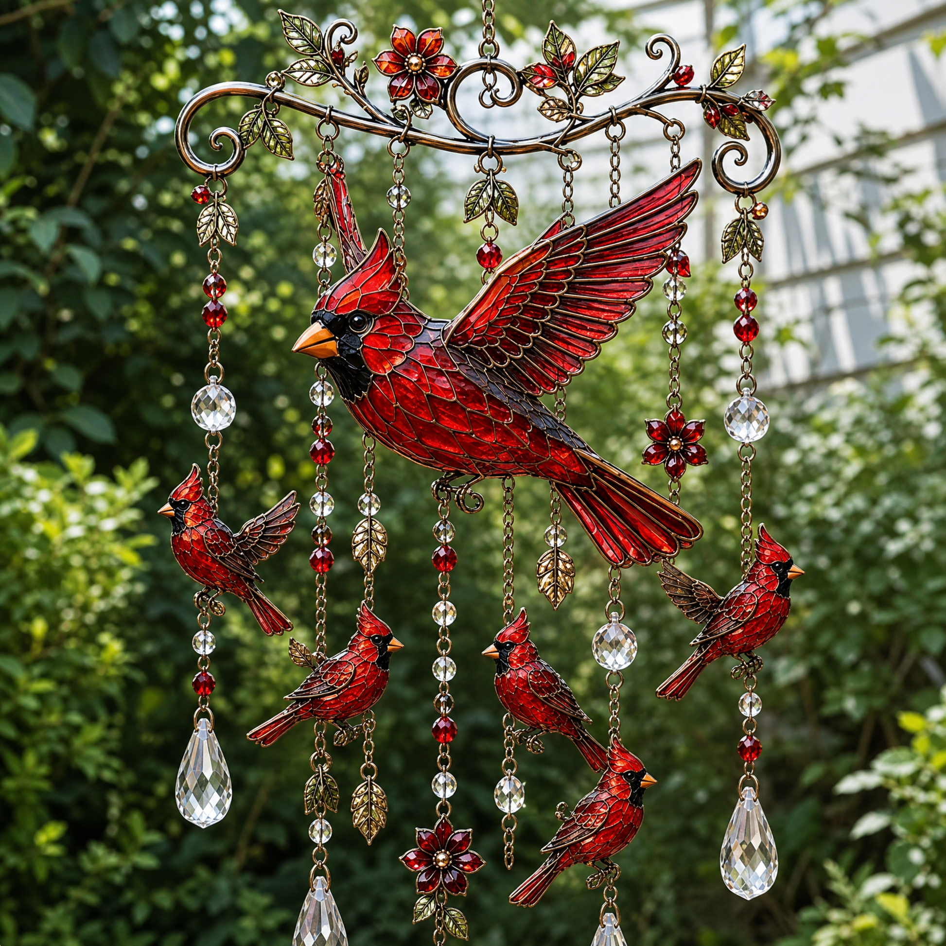 Graceful Hummingbird Wind Chime Add Beauty to Every Breeze