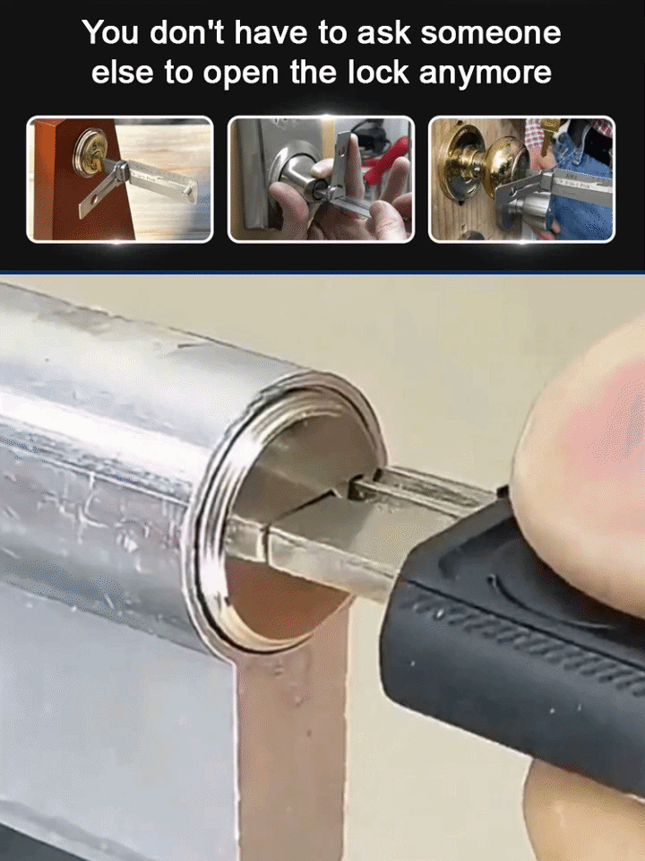 【Zero-Damage Design】SafeEntry Elite™ - Precision tension bars, no mechanical stress