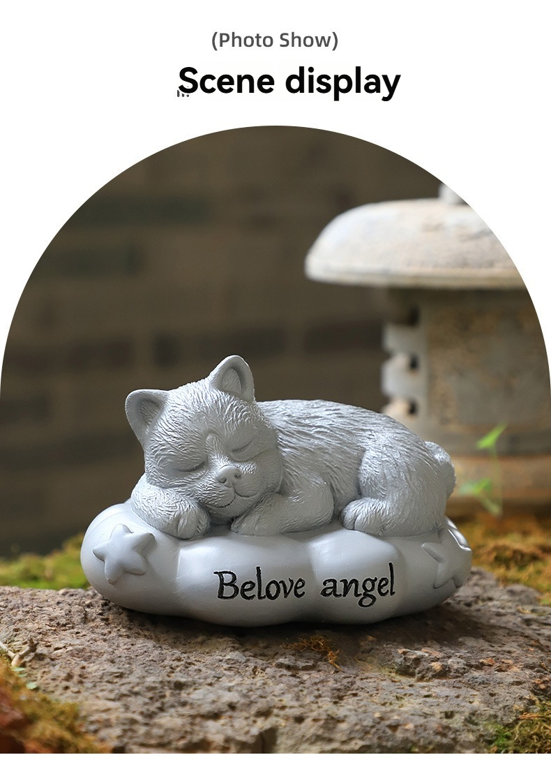 Creative Pet Urn Casket for Dog Cat Ashes, Animal Cremation Remains Storage Memorial Container