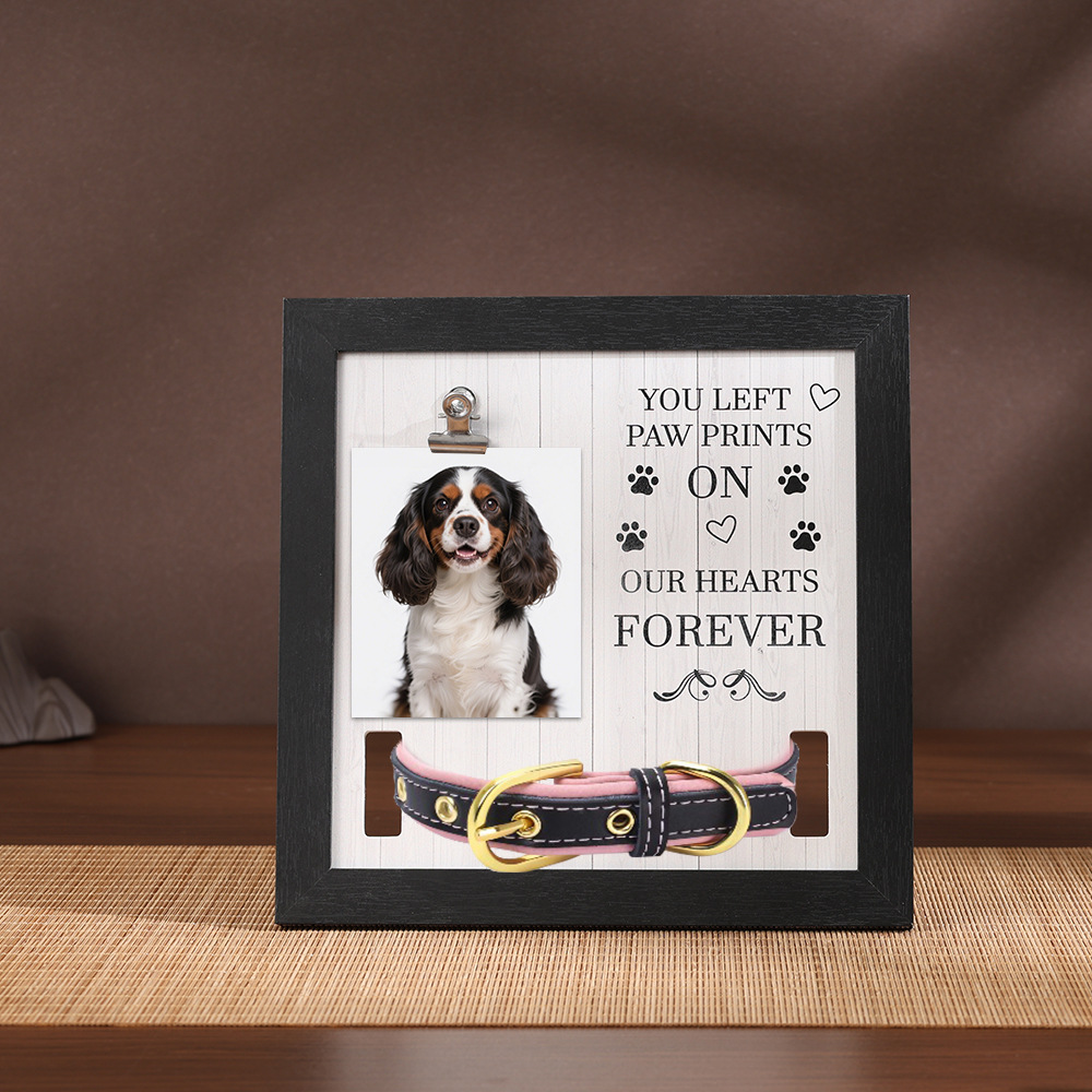 Pet Loss Memorial Wooden Display Frame
