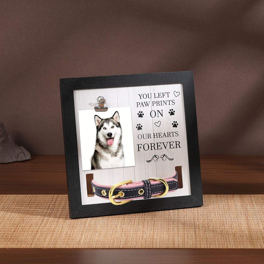 Pet Loss Memorial Wooden Display Frame