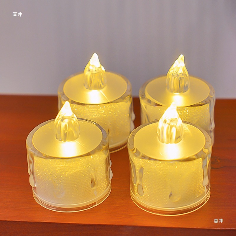 LED Pet Memorial Candle, Electronic Everlasting Lamp for Dog Cat Remembrance Worship