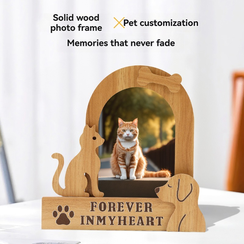 Pet Memorial Picture Frame Desktop Ornament