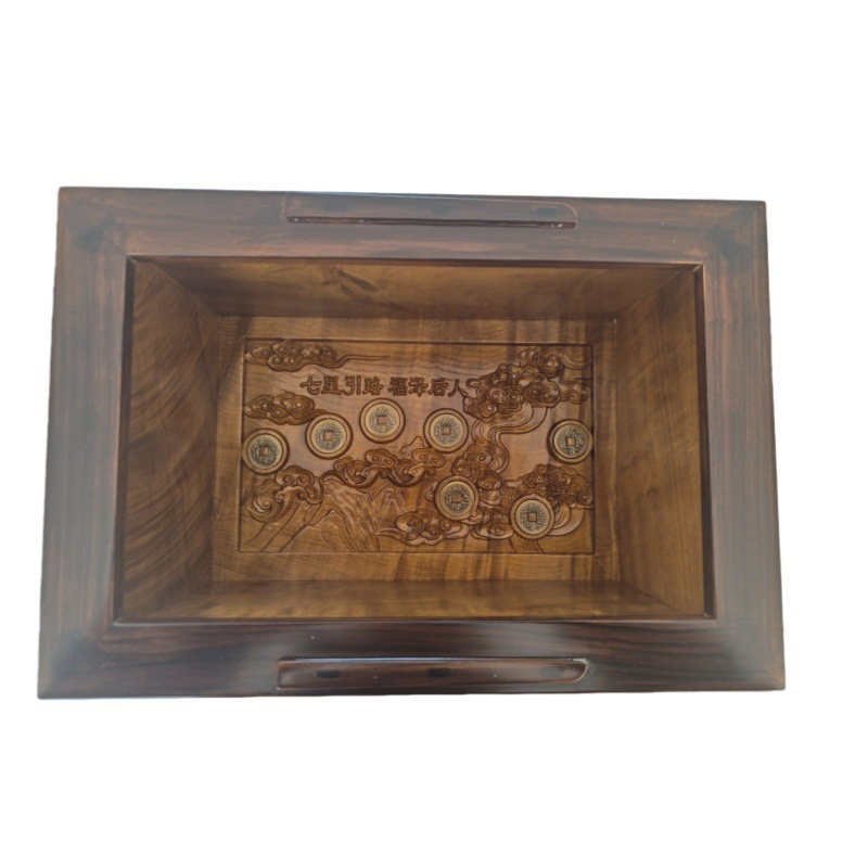 Solid wood pet cremation box - moisture-proof longevity box