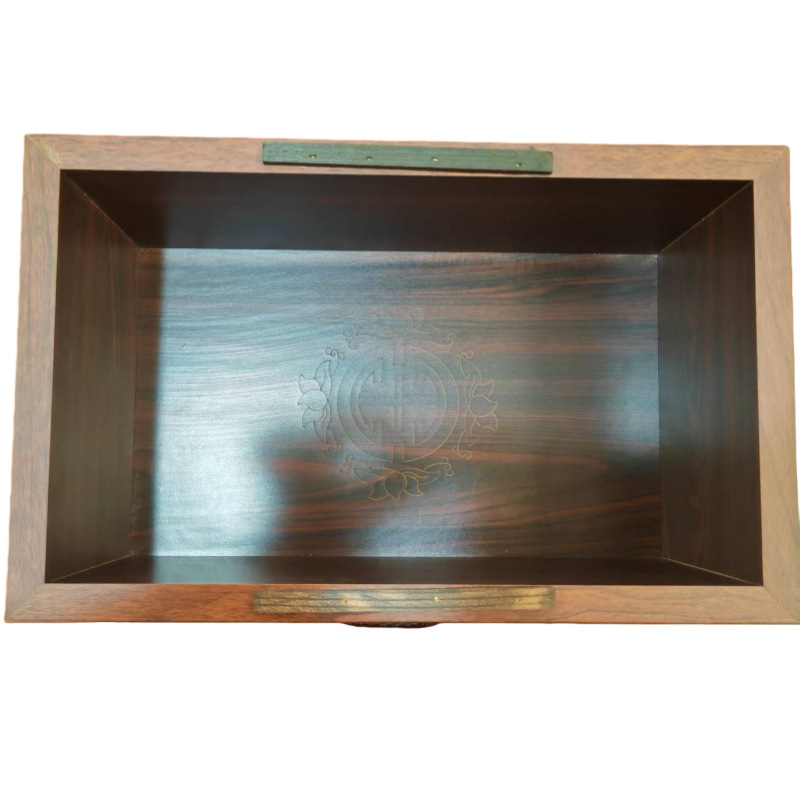 Pet Wooden Casket, Anti-Corrosion Memorial Box for Dog Cat Ashes