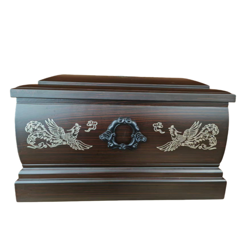 Pet Memorial Small Coffin - Solid Wood Cremation Urn