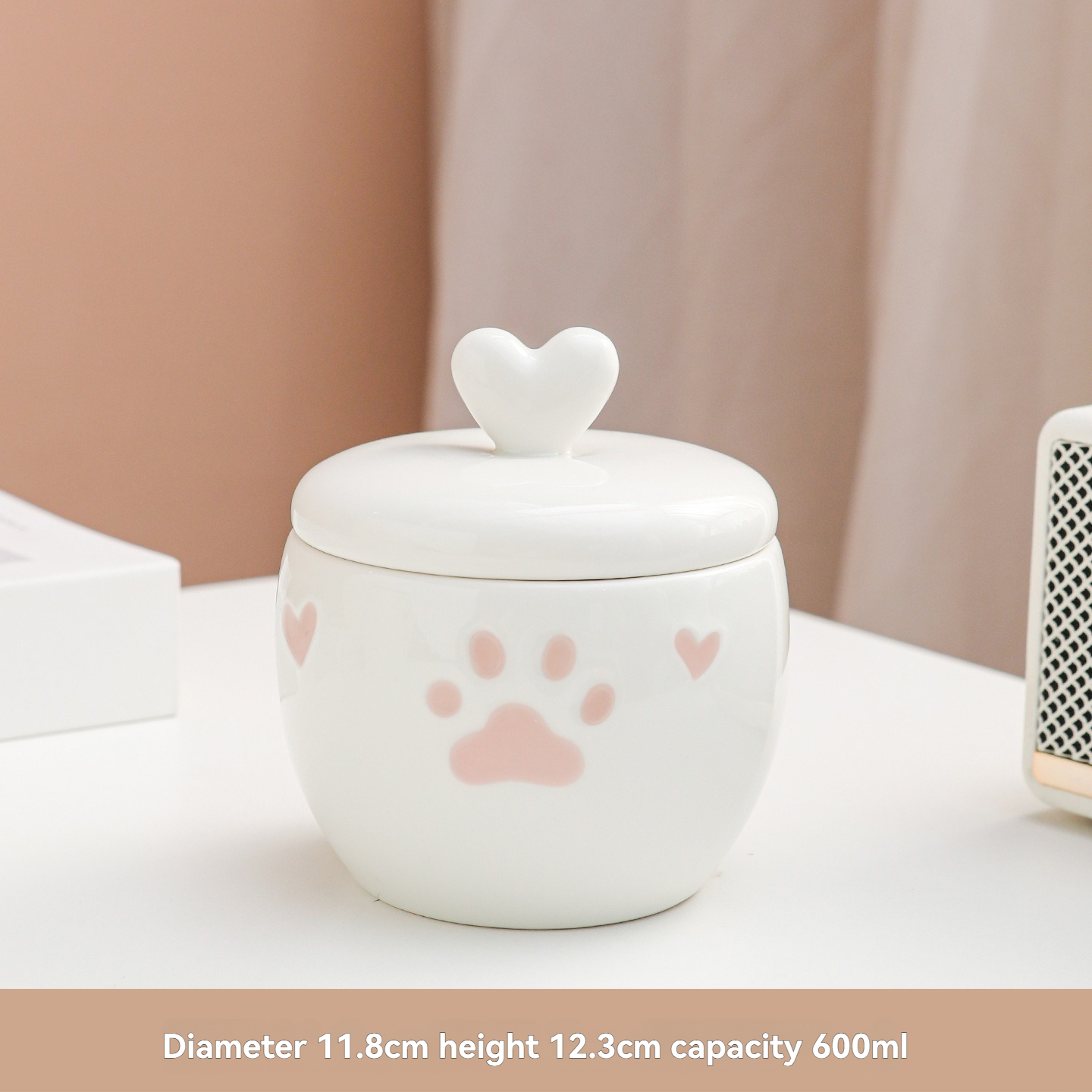 Ceramic pet cremation urns - Dog and Cat Memorial Urns