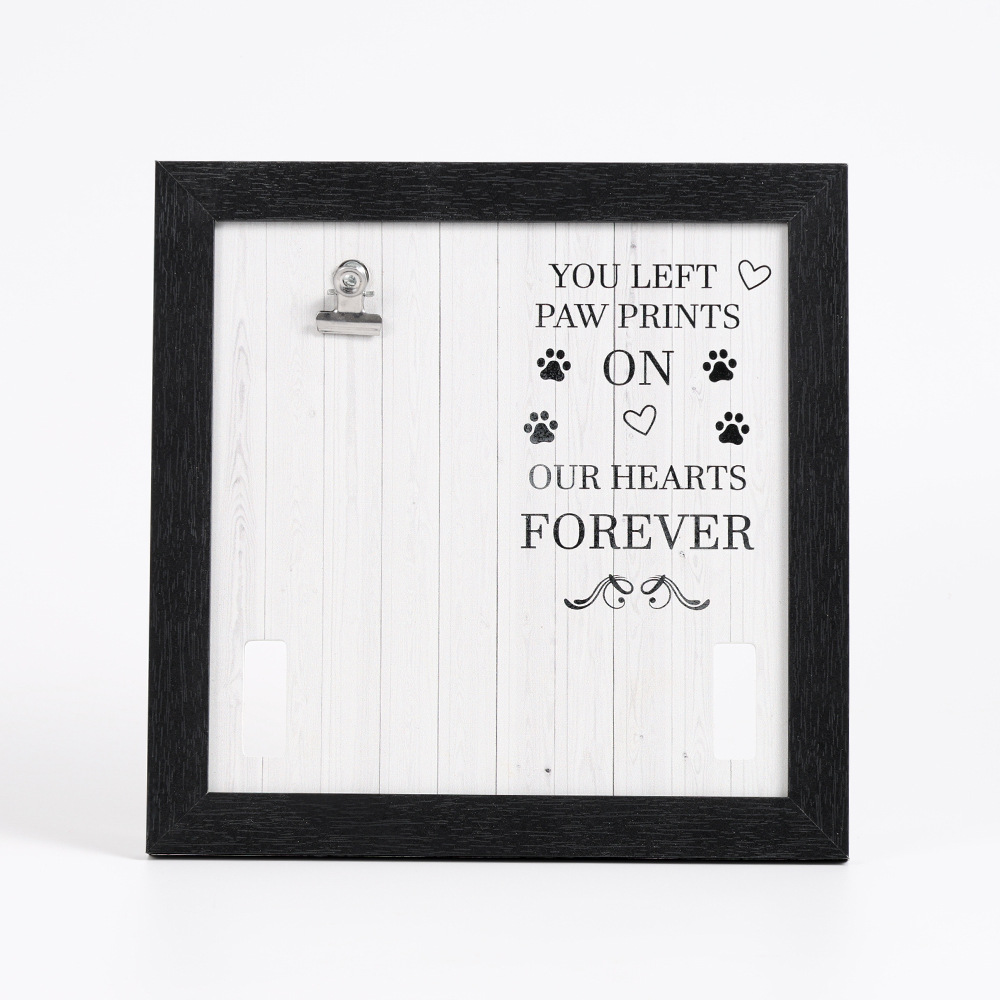 Pet Loss Memorial Wooden Display Frame