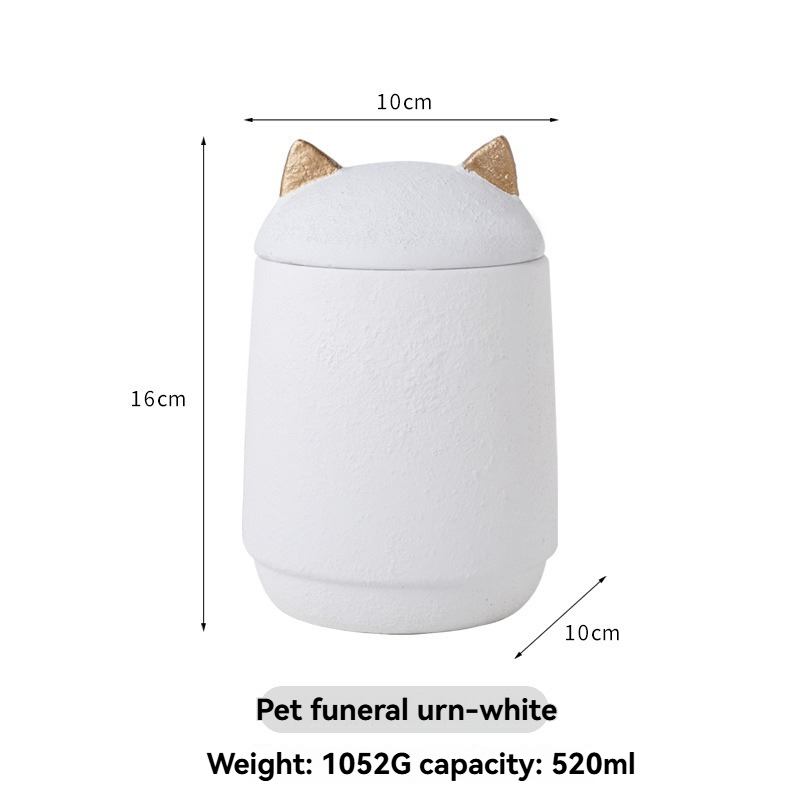 Pet funeral storage box / Environmentally friendly cremated ashes container