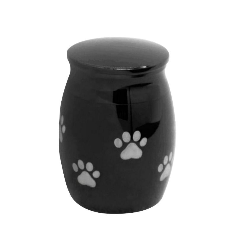 Pet Ashes Hair Storage Jar 40*30mm Stainless Steel Memorial Urn Pendant
